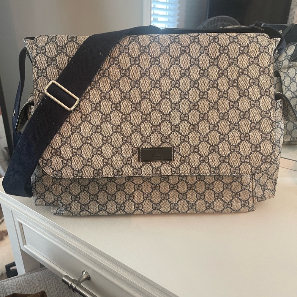 Gucci diaper bag